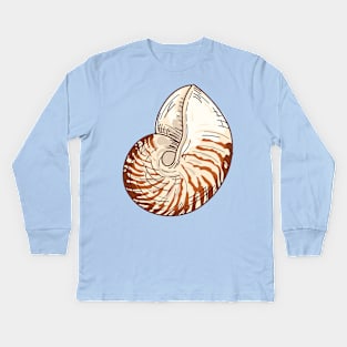 Seashell Kids Long Sleeve T-Shirt